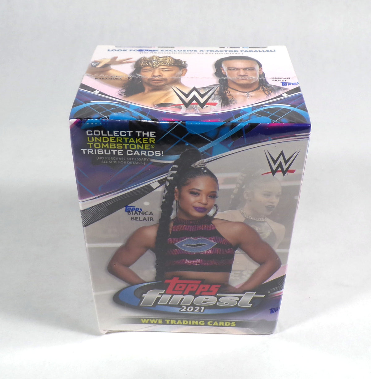 2021 Topps Finest WWE Wrestling Blaster Box Sealed (7 Packs)