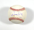 Domonic Brown Signed Official OMLB Baseball Auto