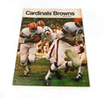 1968 Cleveland Browns at St. Louis Cardinals NFL Football Program 12-14-68