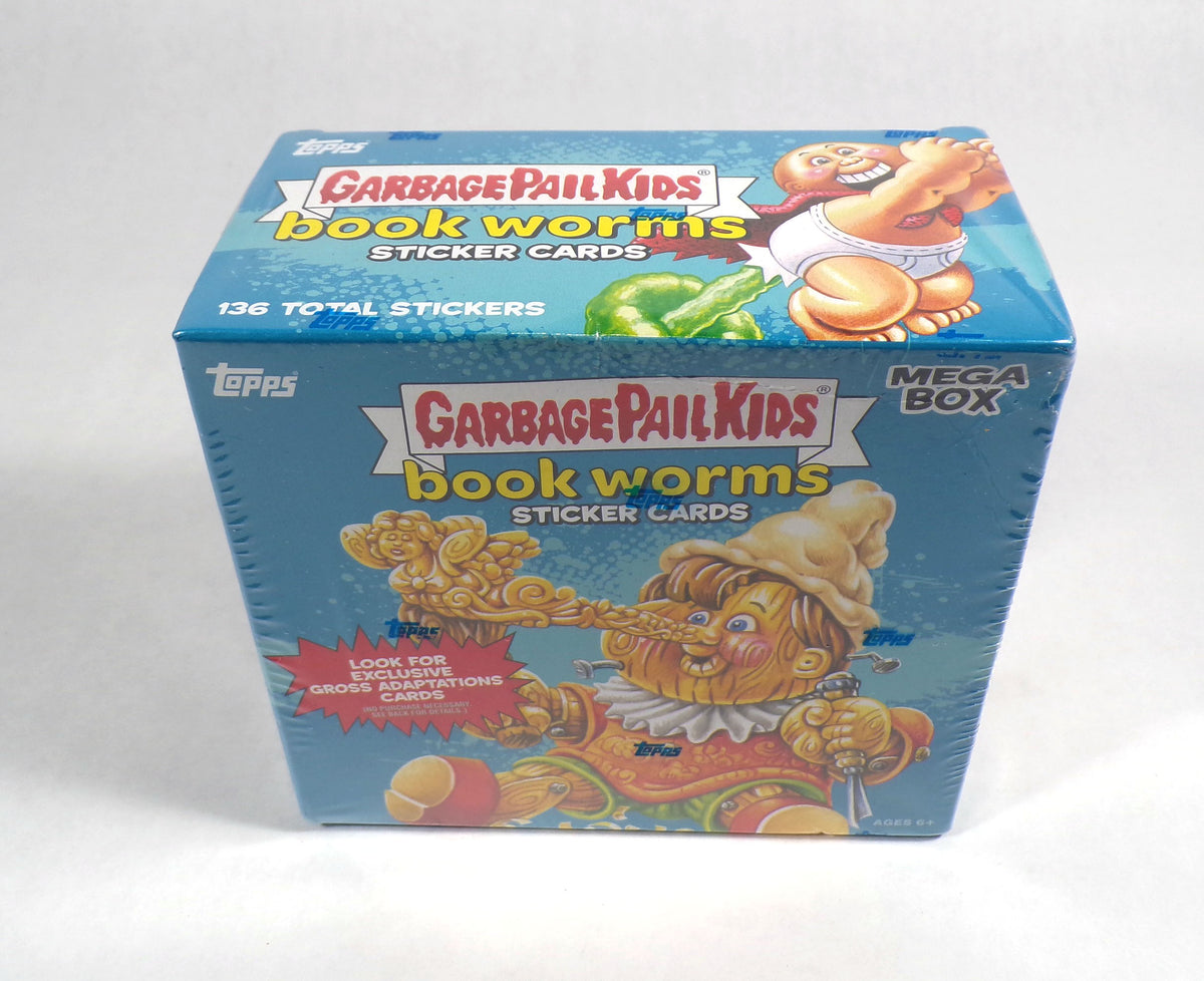 2022 Topps Garbage Pail Kids GPK Bookworms Series 1 Mega Box Sealed (17 Packs)