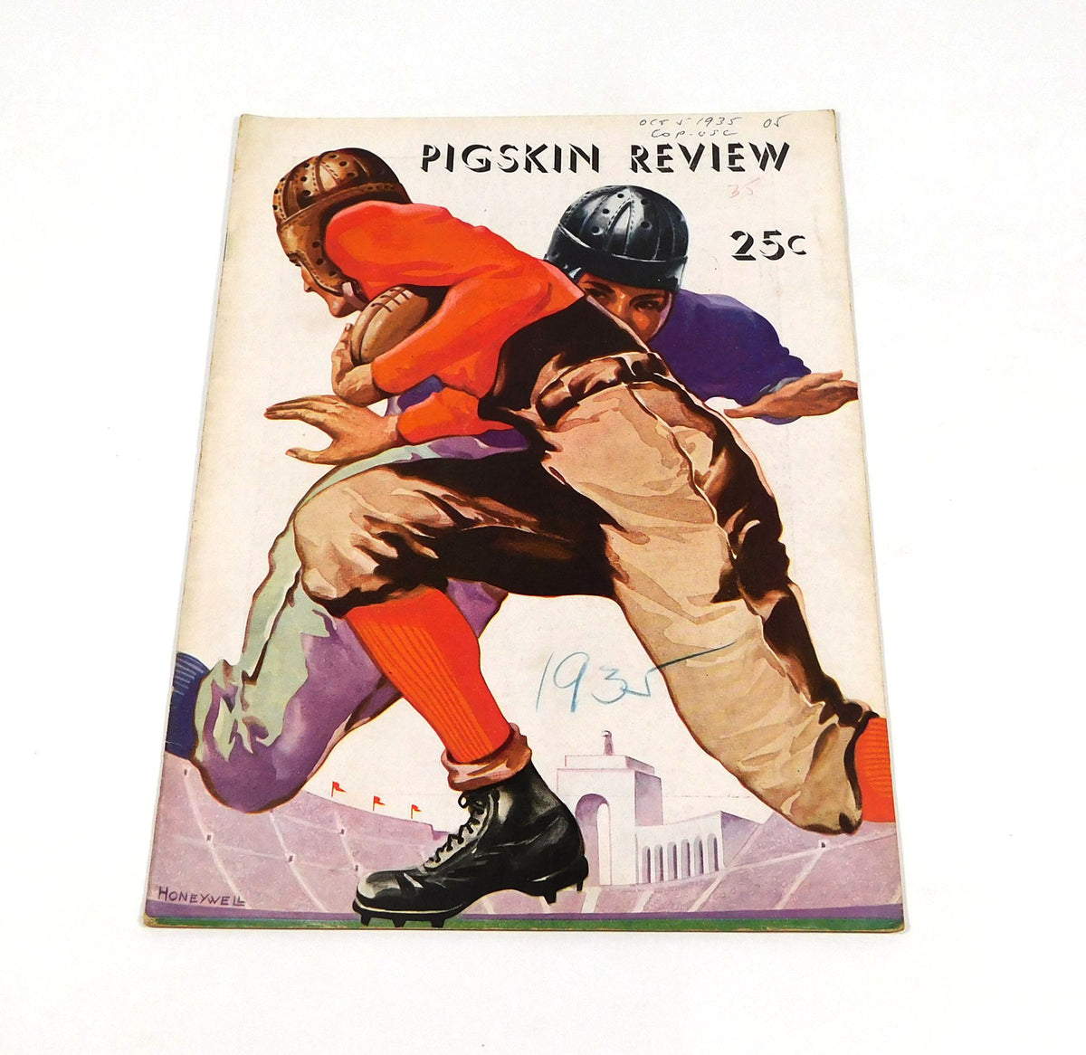 1935 Pacific at USC College Football Program 10-5-35