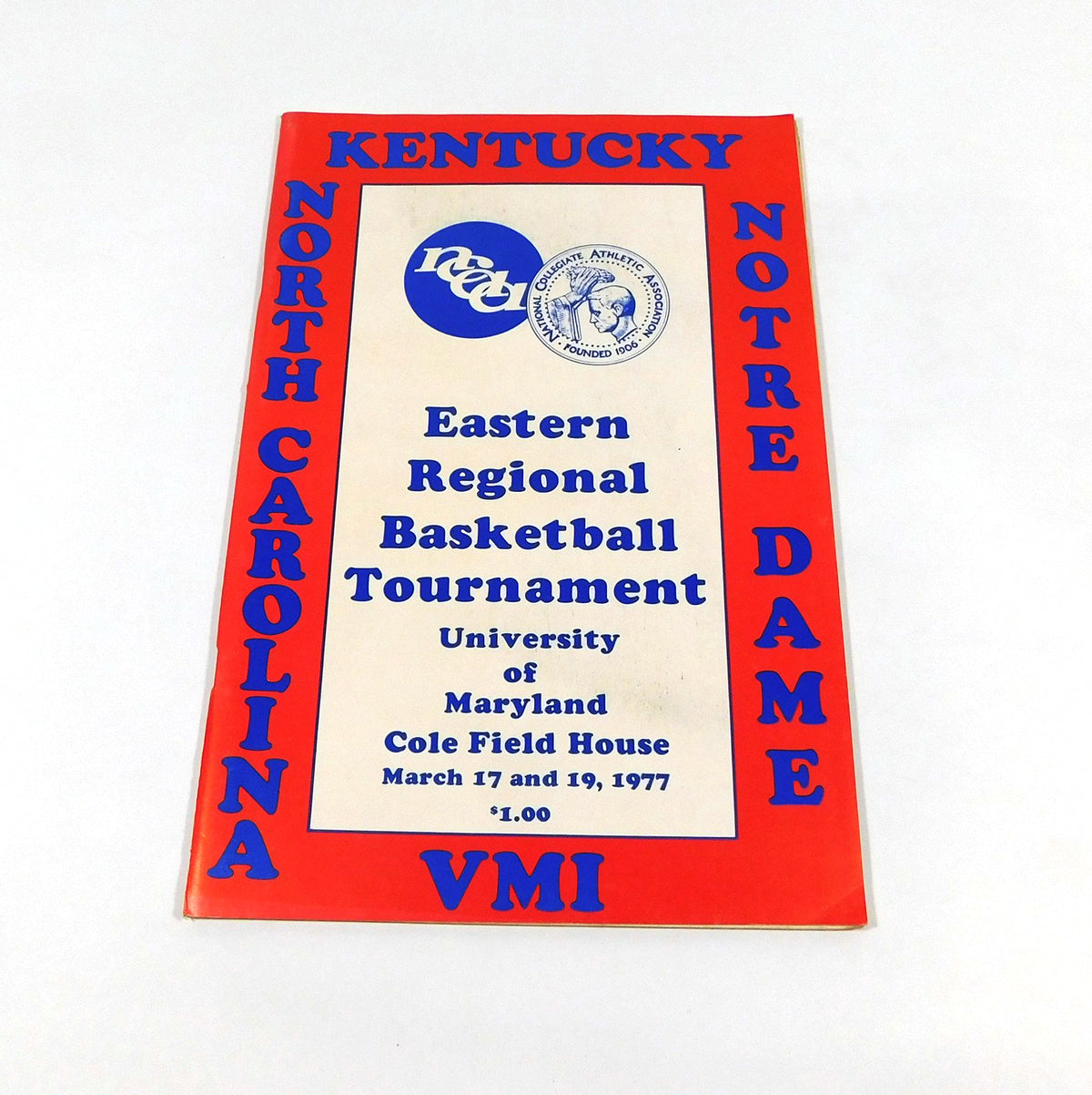 1976-77 Eastern Regional NCAA Basketball Tournament College Basketball Program