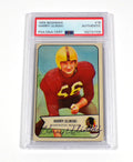 Harry Ulinski Signed 1954 Bowman Football Card #15 Redskins PSA/DNA Auto