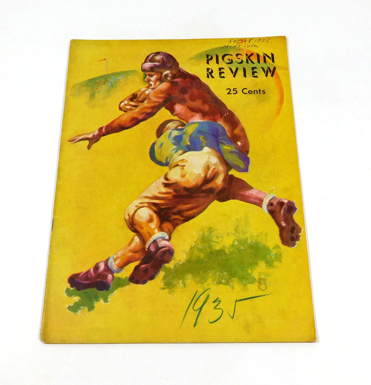1935 Montana at USC College Football Program 9-28-35