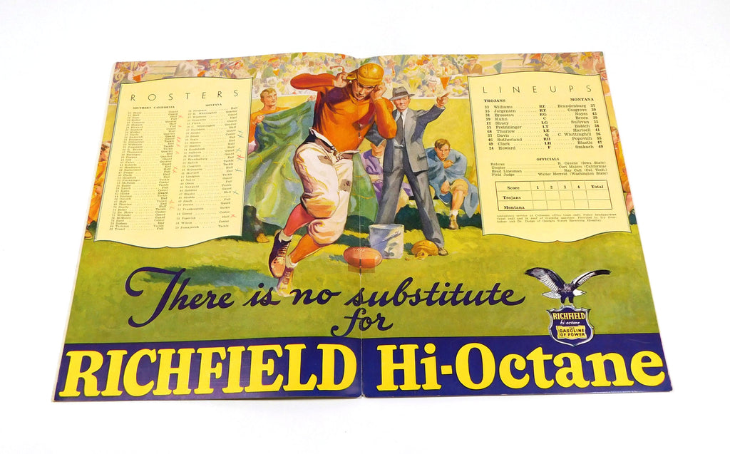 1935 Montana at USC College Football Program 9-28-35 Pic2