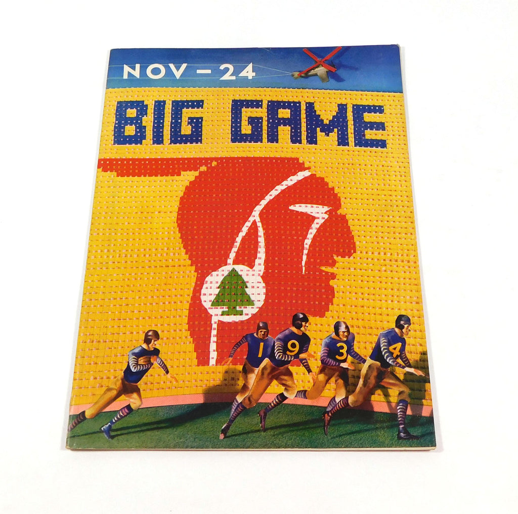 1934 Stanford at California College Football Program 11-24-34