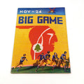 1934 Stanford at California College Football Program 11-24-34