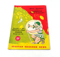 1953 Marquette at Michigan State College Football Program 11-21-53