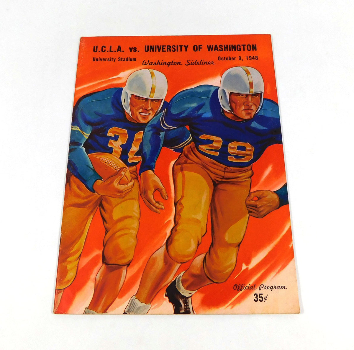 1948 UCLA at Washington College Football Program 10-9-48