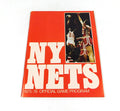 1975-76 San Antonio Spurs at New York Nets ABA Basketball Program Cover B