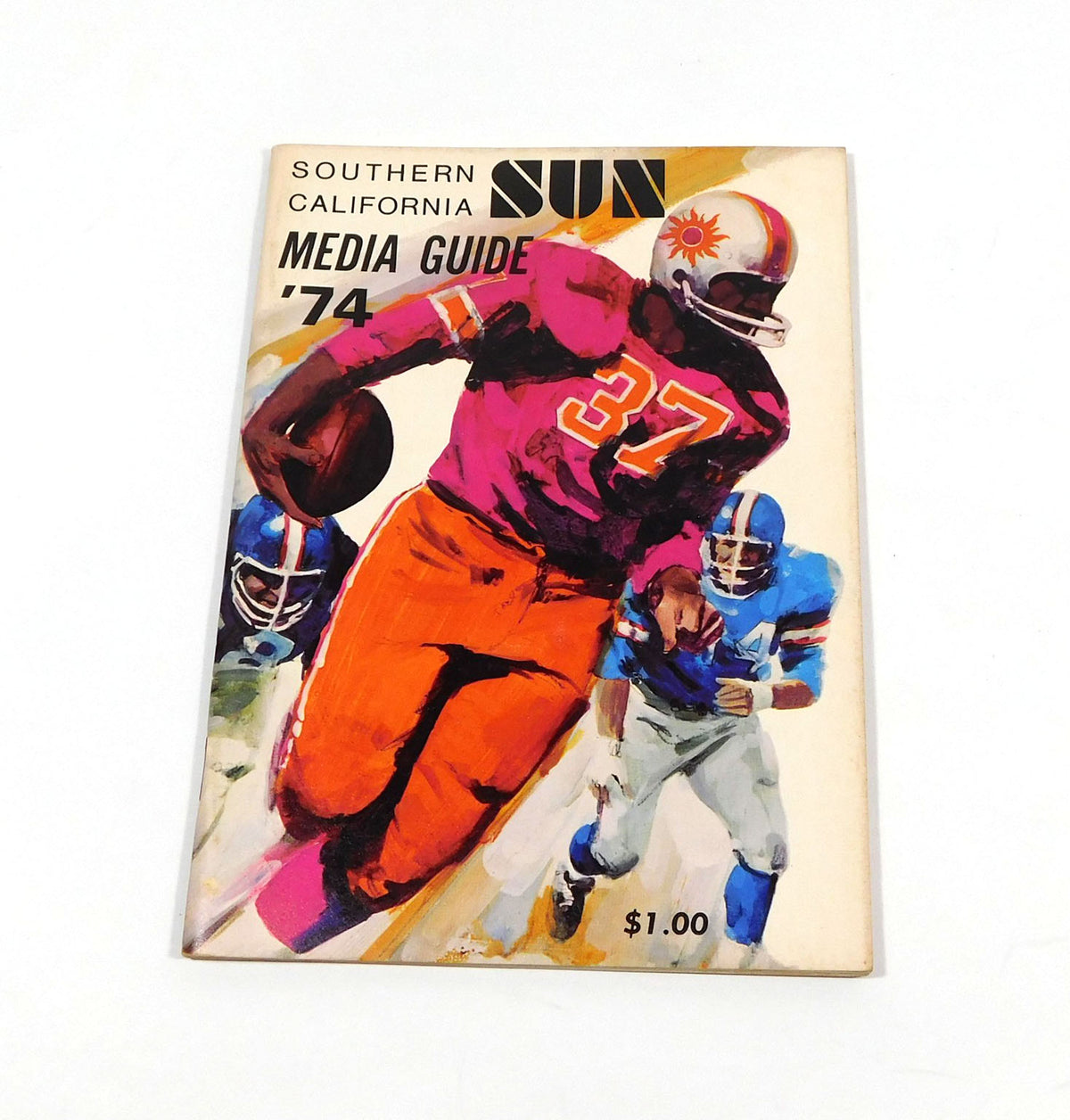 1974 Southern California Sun WFL Football Media Guide