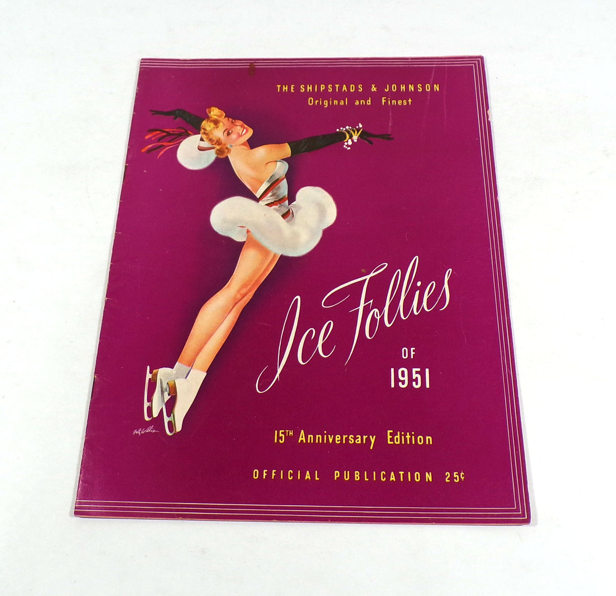 1951 The Shipstads & Johnson 15th Anniversary Edition Ice Follies Program