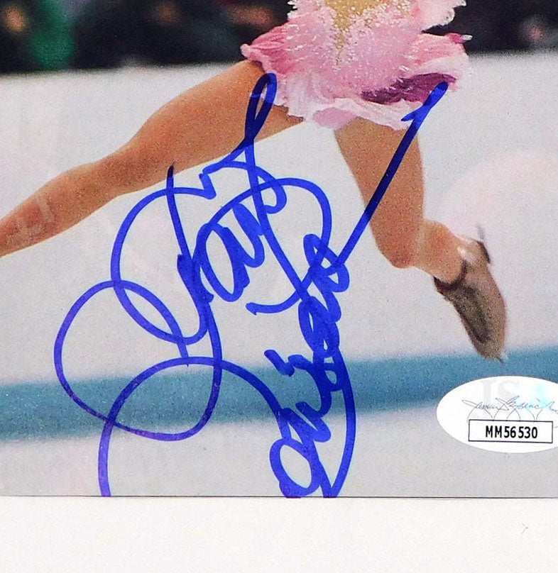Tara Lipinski Signed 5x5 Color Magazine Photo Olympic Figure Skater JSA Auto Pic2
