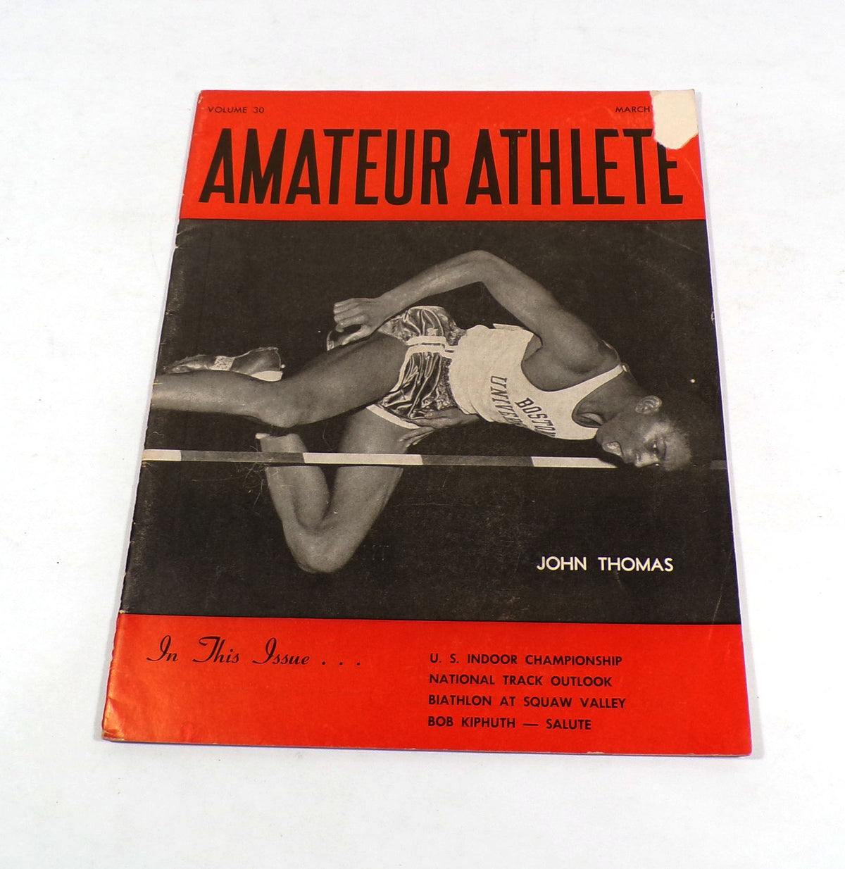 1959 Amateur Athlete Volume 30 Number 3 Sports Program (March)