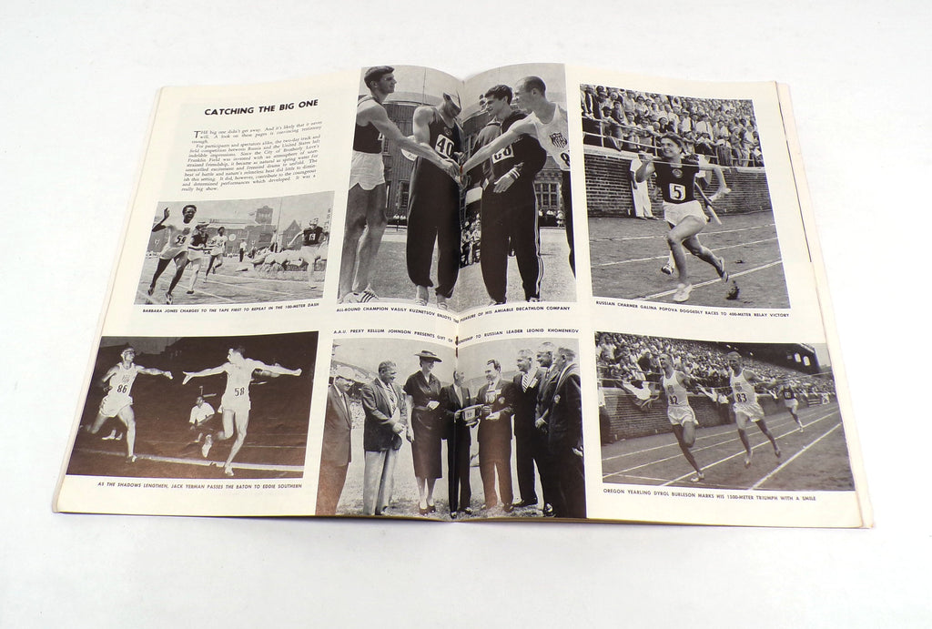 1959 Amateur Athlete Volume 30 Number 9 Sports Program (September) Pic2