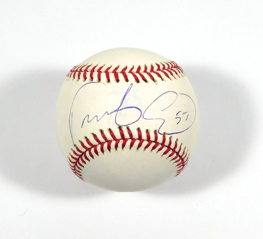 Fausto Carmona Signed Official OMLB Baseball Auto