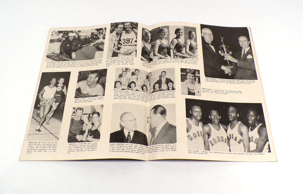 1959 Amateur Athlete Volume 30 Number 4 Football Program (April) Pic2