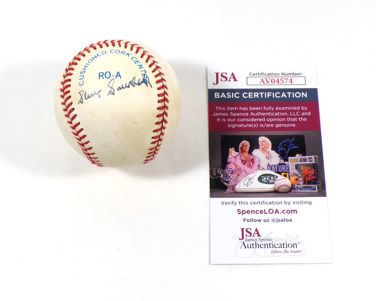 Steve Souchock Signed Official OAL Baseball JSA Auto