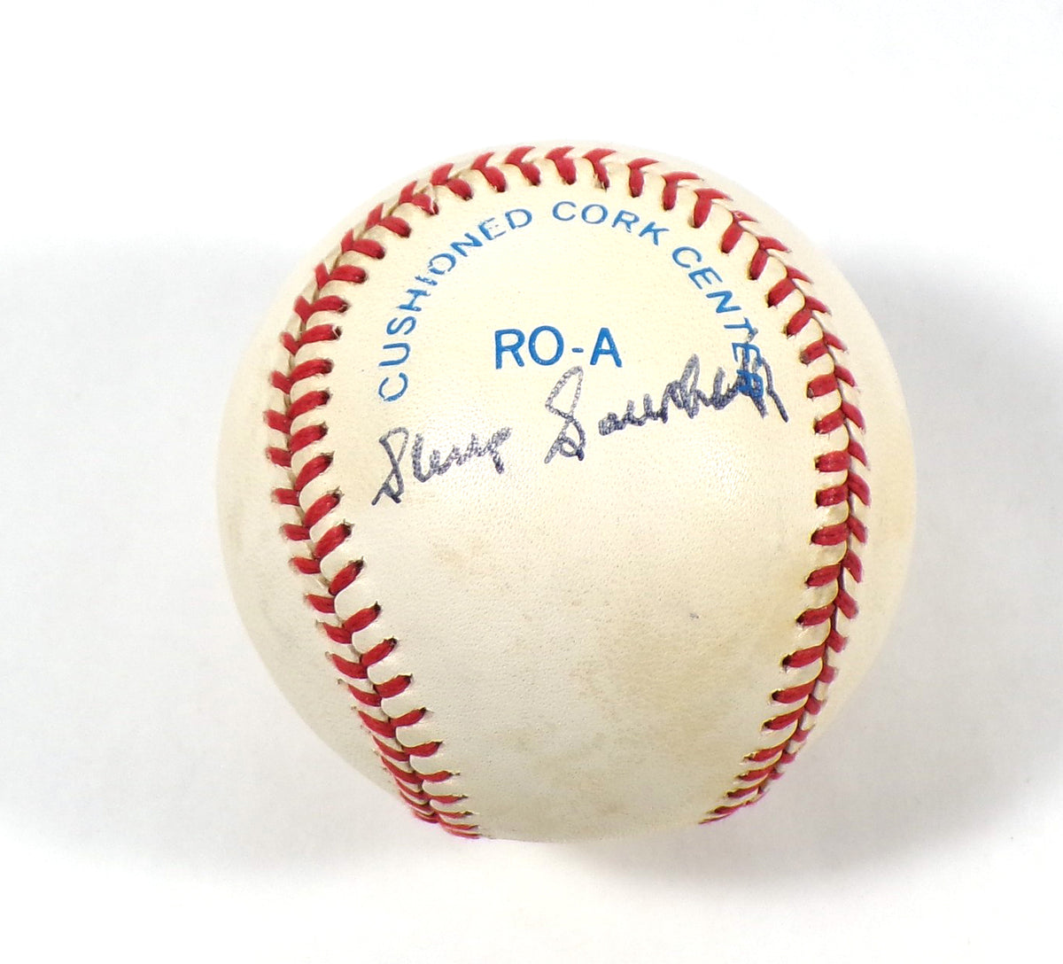 Steve Souchock Signed Official OAL Baseball JSA Auto Pic2