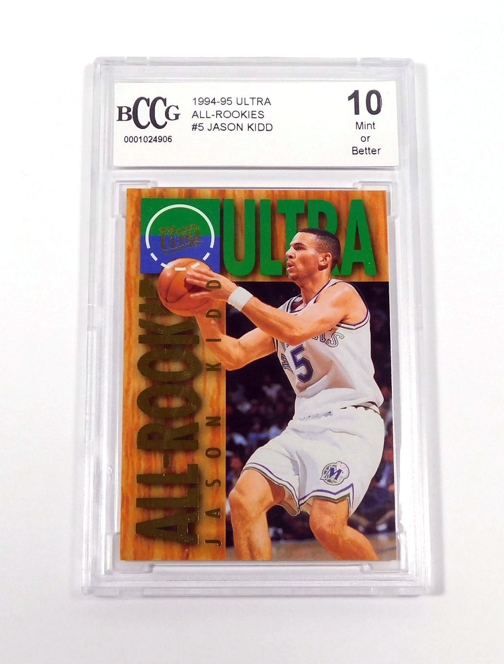1994-95 Ultra Jason Kidd All Rookie #5 Mavericks BCCG 10