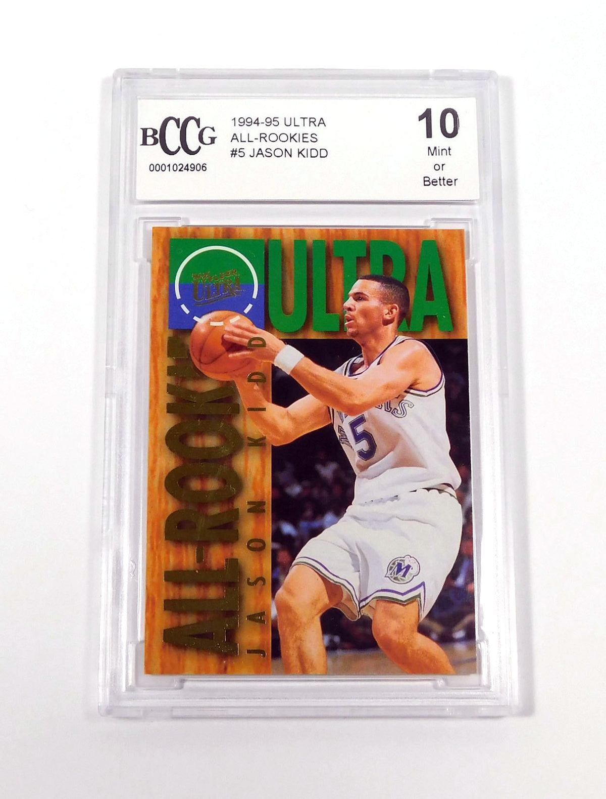 1994-95 Ultra Jason Kidd All Rookie #5 Mavericks BCCG 10