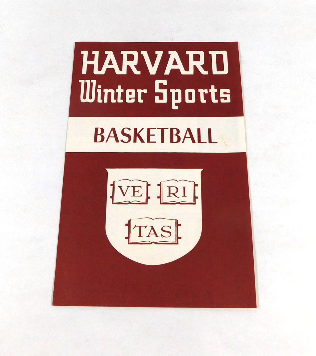 1967-68 Yale at Harvard College Basketball Program 3-2-68