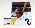 Paul Blair Signed 8 x 10 Photo Yankees Batting PSA/DNA Auto