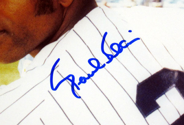 Paul Blair Signed 8 x 10 Photo Yankees Batting PSA/DNA Auto Pic2