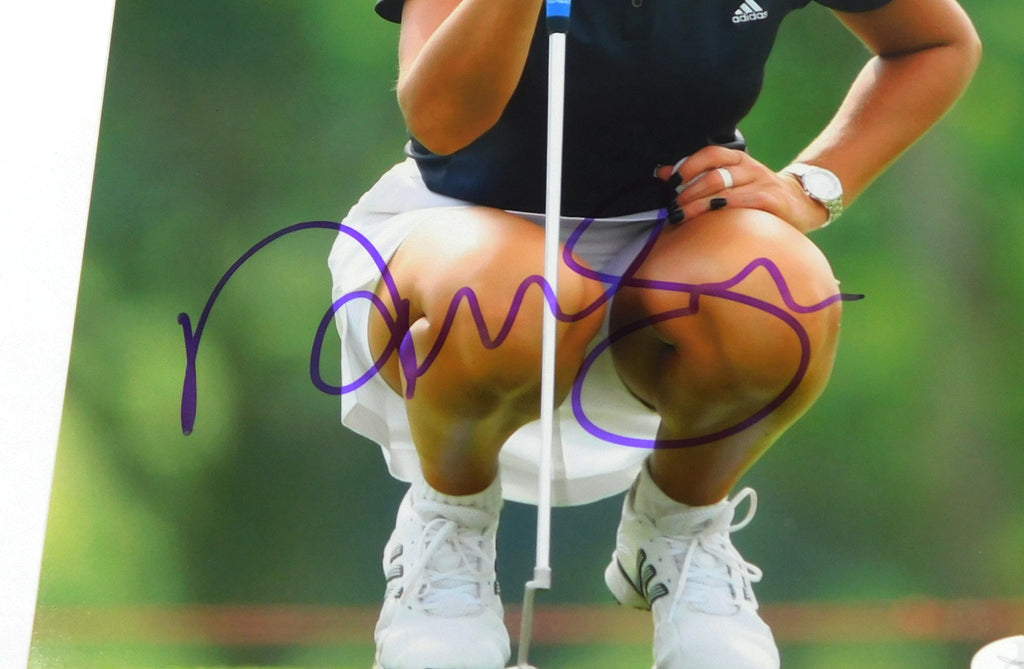 Natalie Gulbis Signed 8 x 10 Color Photo Golfer Pose #2 JSA Auto AV69152 Pic2