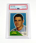 Don Flynn Signed 1960 Fleer Football Card Rookie #32 Texans PSA/DNA Auto