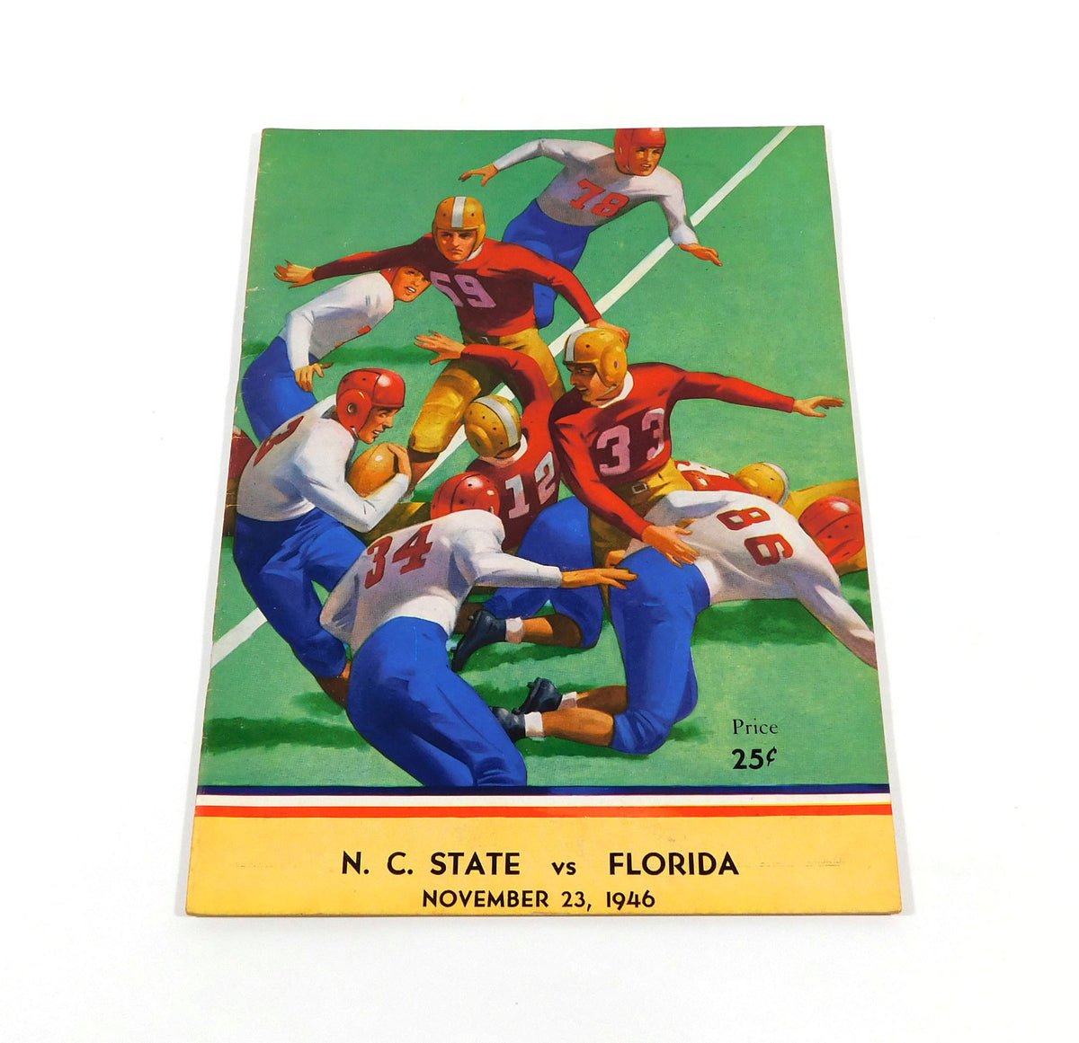 1946 NC State at Florida College Football Program 11-23-46
