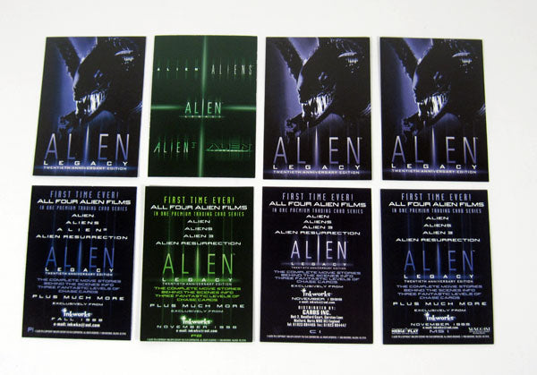 1998 Inkworks Alien Legacy Promo Card Set (4) Includes Rare Suncoast Media Nm/Mt