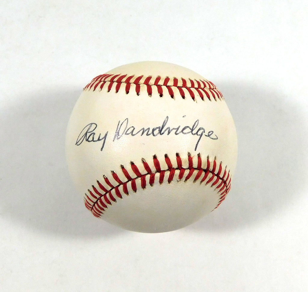 Ray Dandridge Signed Official OAL Baseball JSA Auto Pic2