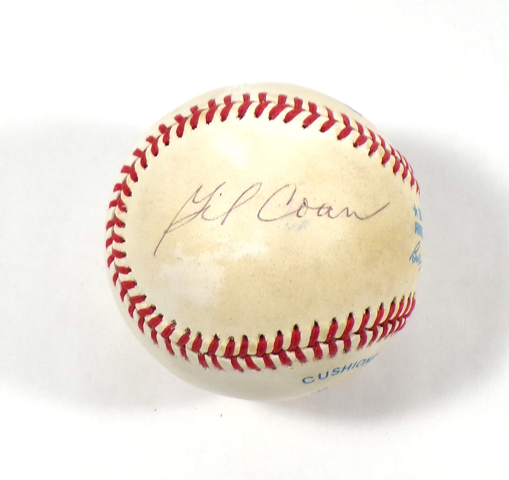 Gil Coan Signed Official OAL Baseball JSA Auto Pic2