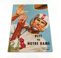1951 Notre Dame at Pittsburgh College Football Program 10-20-51