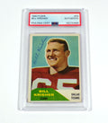 Bill Krisher Signed 1960 Fleer Football Card #53 Texans PSA/DNA Auto