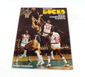 1973-74 Chicago Bulls at Milwaukee Bucks NBA Basketball Playoff Program 4-20-74