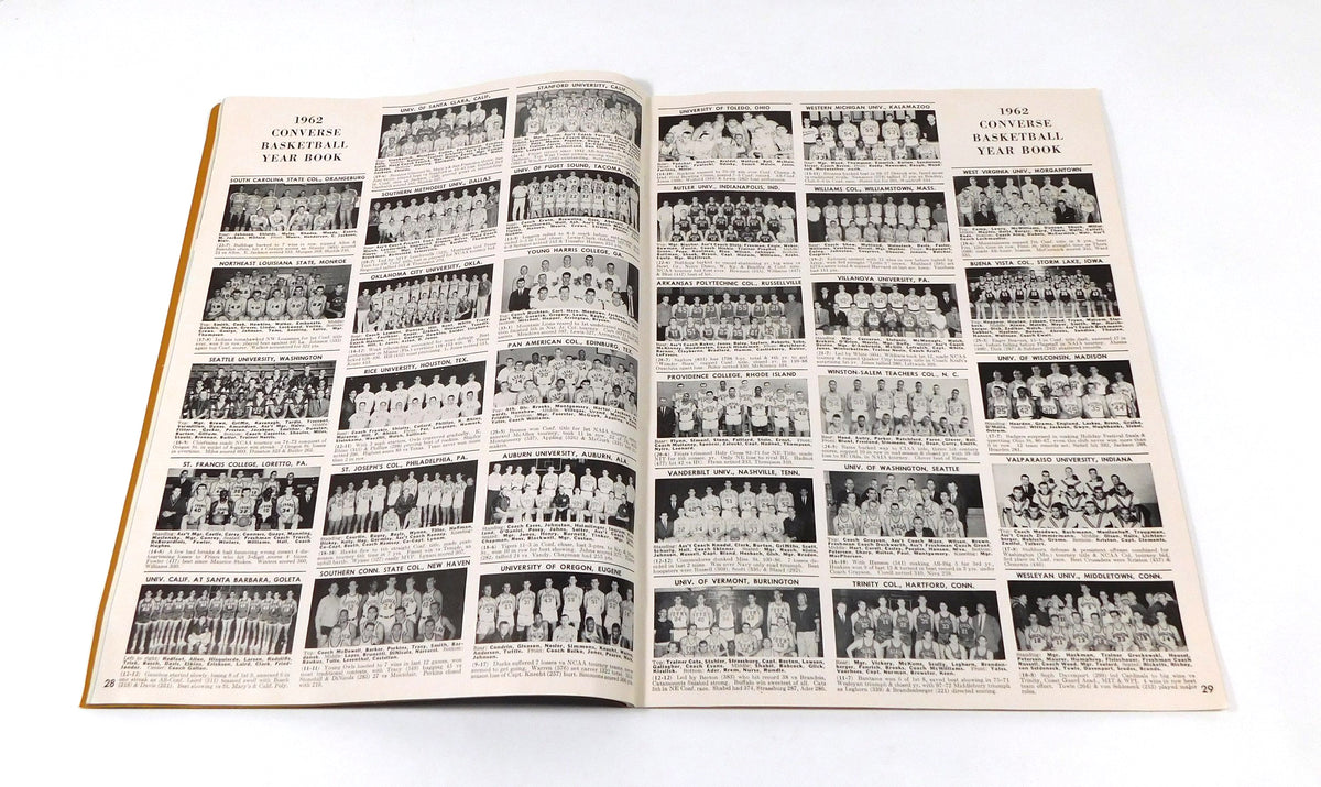 1962 Converse Basketball Yearbook Pic2