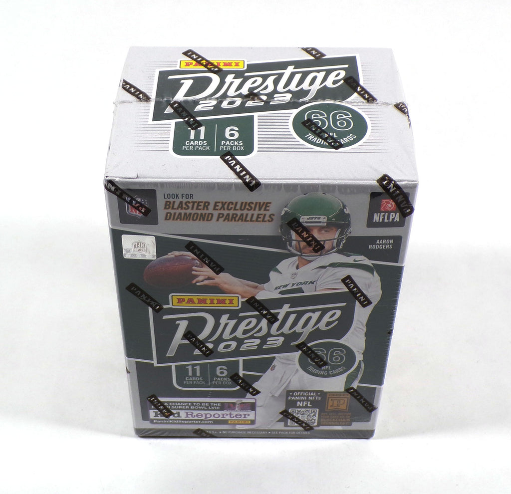 2023 Panini Prestige Football Blaster Box (6 Packs) Diamond Parallels