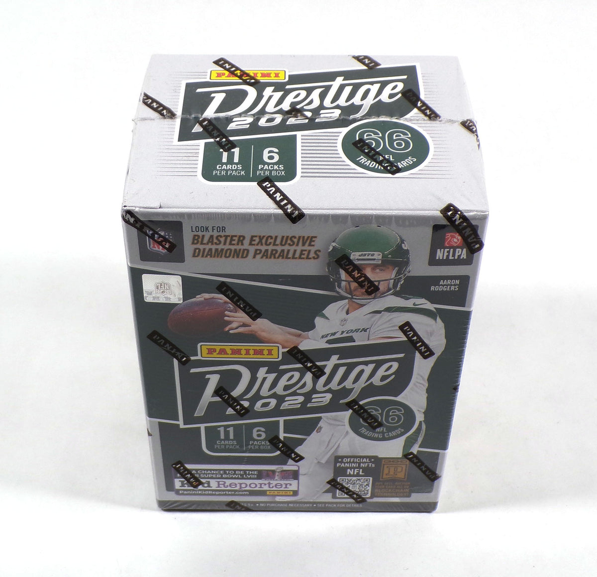2023 Panini Prestige Football Blaster Box (6 Packs) Diamond Parallels