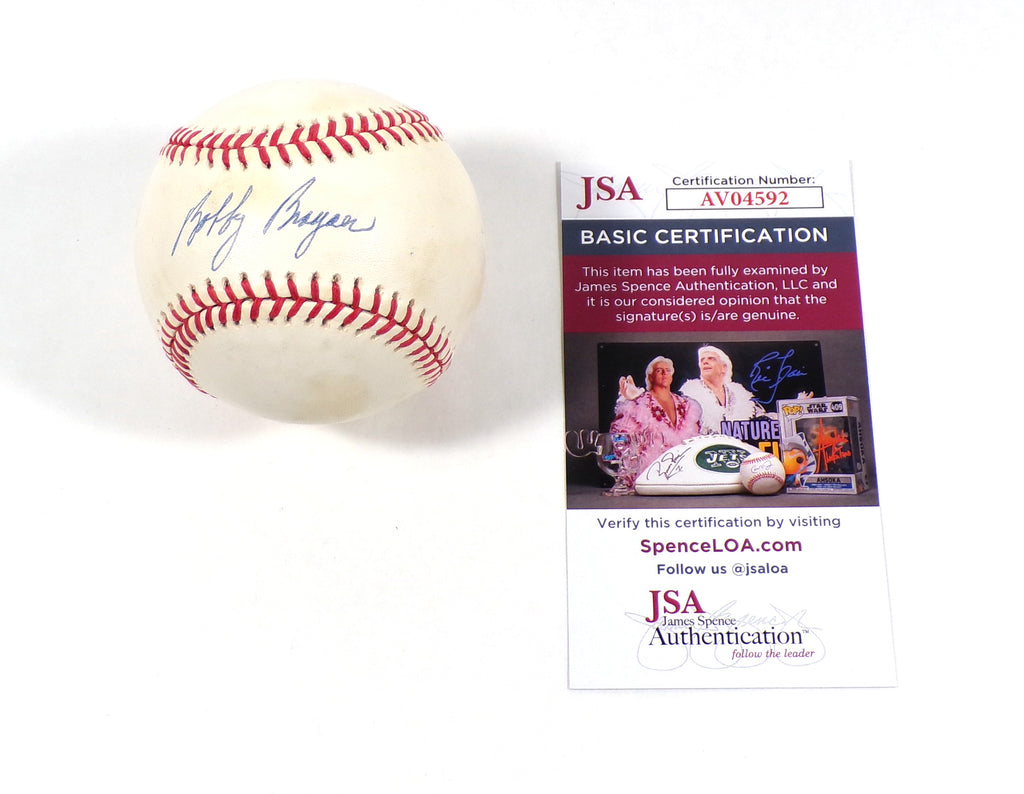 Bobby Bragan Signed Official ONL Baseball JSA Auto