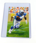 Cortez Kennedy Signed Pro Football Hall of Fame 4x6 Card /5000 Seahawks Auto