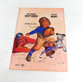1955 Chicago Bears at San Francisco 49ers NFL Football Program 10-23-55