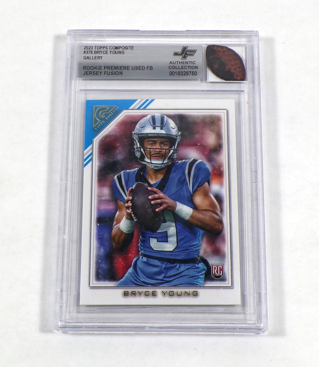 2023 Topps Composite Gallery Bryce Young #376 Rookie Premiere Used Ball BGS