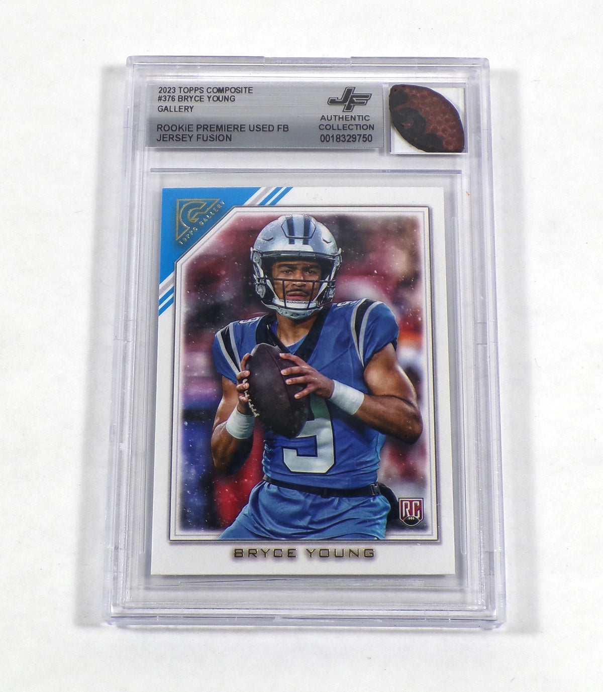 2023 Topps Composite Gallery Bryce Young #376 Rookie Premiere Used Ball BGS