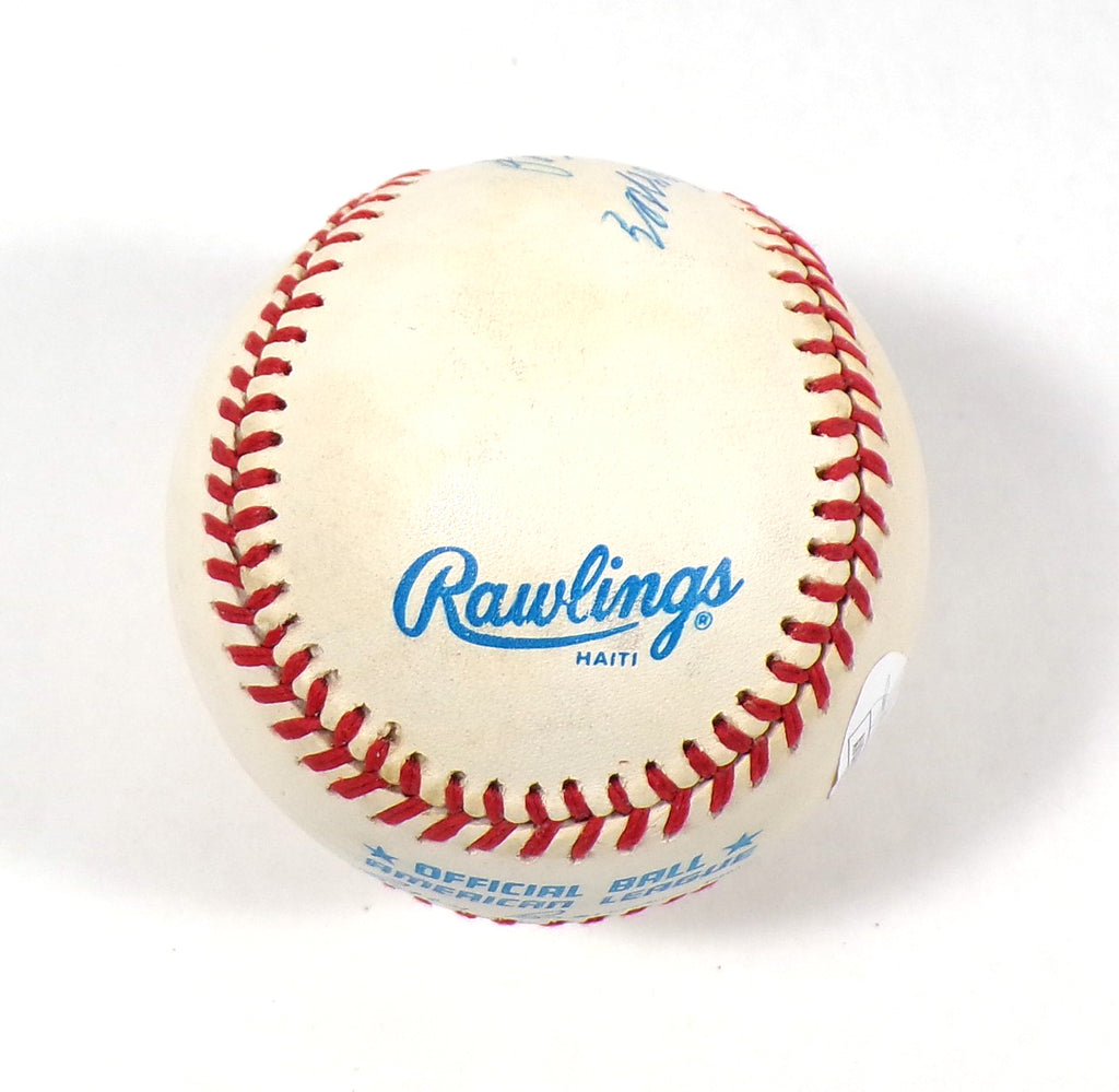 Fred Hatfield Signed Official OAL Baseball w/ Personalization JSA Auto Pic2