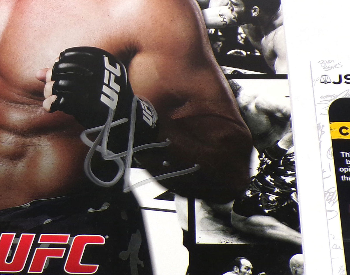 Shane Carwin Signed 8.5 x 11 Color Photo UFC JSA Auto Pic2