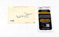 Bobby Orr Signed 3 x 5 Index Card Bruins JSA Auto