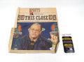 Scotty Bowman Signed 2002 Free Press Newspaper Page Red Wings JSA Auto