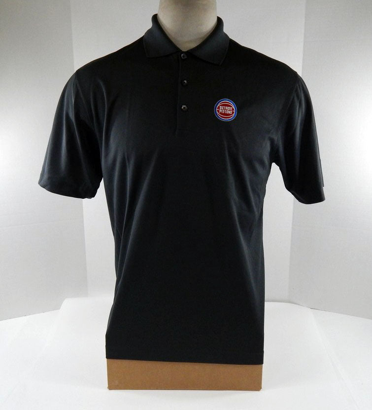 2016-17 Mens Detroit Pistons Authentic Dark Grey Polo Shirt Nike NWT S 64S